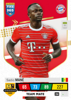 Sadio Mane Bayern Munchen 2023 FIFA 365 Team Mate #250